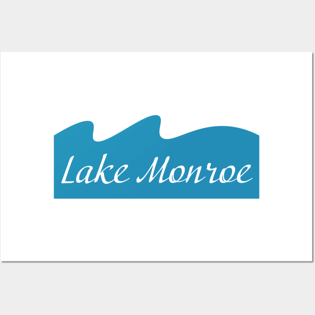 Lake Monroe Indiana Wall Art by quirkyandkind